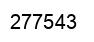 Number 277543 black image