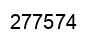Número 277574 imagen negro