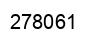 Number 278061 black image