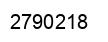 Número 2790218 imagen negro