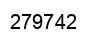 Number 279742 black image