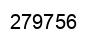 Number 279756 black image