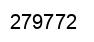 Number 279772 black image