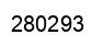 Número 280293 imagen negro