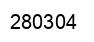 Número 280304 imagen negro