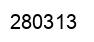 Number 280313 black image