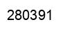 Número 280391 imagen negro