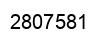 Number 2807581 black image