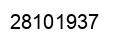 Number 28101937 black image