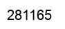 Number 281165 black image
