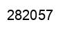 Number 282057 black image