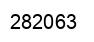 Number 282063 black image
