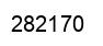 Number 282170 black image