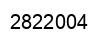 Number 2822004 black image