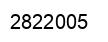Number 2822005 black image