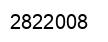 Número 2822008 imagen negro