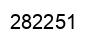 Number 282251 black image