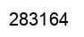 Number 283164 black image