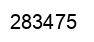 Number 283475 black image