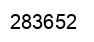Number 283652 black image
