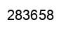 Number 283658 black image