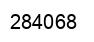 Number 284068 black image