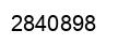 Número 2840898 imagen negro