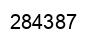 Número 284387 imagen negro