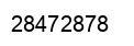 Número 28472878 imagen negro