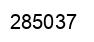 Number 285037 black image
