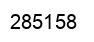 Number 285158 black image