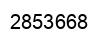 Number 2853668 black image
