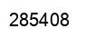 Number 285408 black image