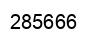 Number 285666 black image