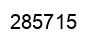 Number 285715 black image