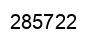 Número 285722 imagen negro