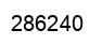 Number 286240 black image