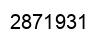 Number 2871931 black image