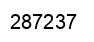 Número 287237 imagen negro