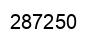 Número 287250 imagen negro