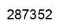 Número 287352 imagen negro