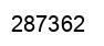 Número 287362 imagen negro