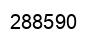 Número 288590 imagen negro