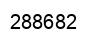 Número 288682 imagen negro