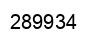 Number 289934 black image