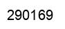 Number 290169 black image