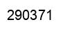 Number 290371 black image