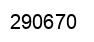 Número 290670 imagen negro