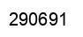 Number 290691 black image