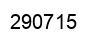 Number 290715 black image